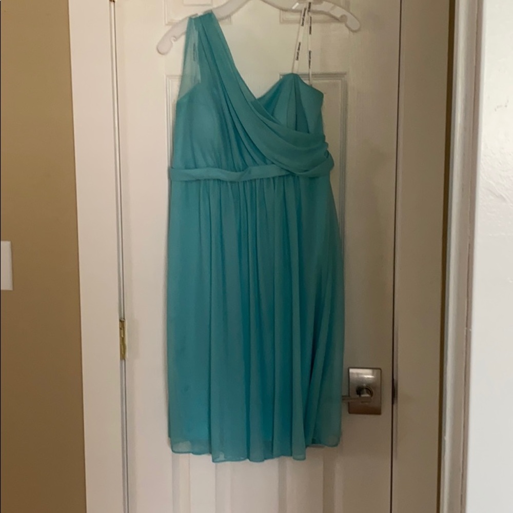 Turquoise semi formal dress